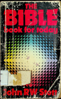 THE BIBLE: book for today