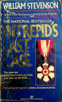 Author of the blockbuster A MAN CALLED INTREPID, THE NATIONAL BESTSELLER, INTREPID'S LAST CASE