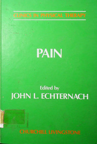 PAIN: CLINICS IN PHYSICAL THERAPY