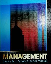 MANAGEMENT, THIRD EDITION