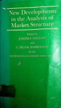 New Developments in the Analysis of Market Structure