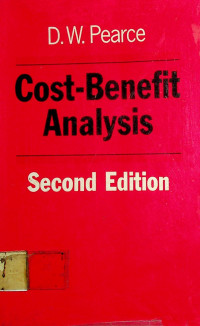 Cost-Benefit Analysis, Second Edition