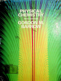 PHYSICAL CHEMISTRY, FIFTH EDITION
