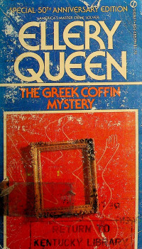 SPECIAL 50TH ANNIVERSARY EDITION, AMERICA'S MASTER CRIME SOLVER, THE GREEK COFFIN MYSTERY