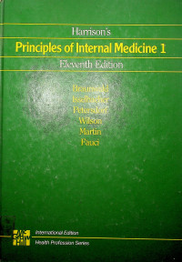 Harrison's, Principles of Internal Medicine 1, Eleventh Edition