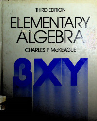 ELEMENTARY ALGEBRA, 3XY