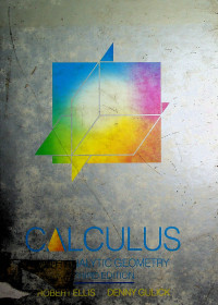CALCULUS WITH ANALYTIC GEOMETRY, THIRD EDITION
