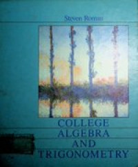 COLLEGE ALGEBRA AND TRIGONOMETRY