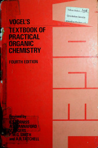 VOGEL`S TEXTBOOK OF PRATICAL ORGANIC CHEMISTRY