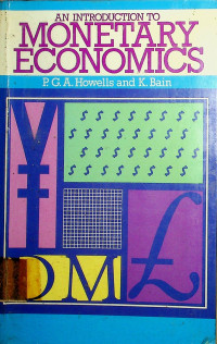 AN INTRODUCTION TO MONETARY ECONOMICS