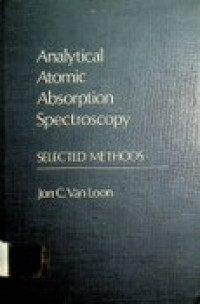 Analytical Atomic Absorption Spectroscopy , SELECTED METHODS