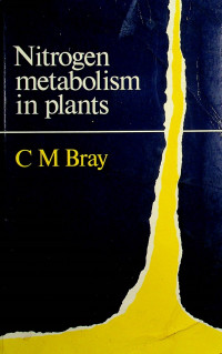 Nitrogen metabolism in plants