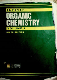 ORGANIC CHEMISTRY, VOLUME 1