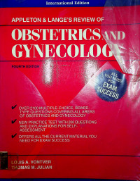 APPLETON & LANGE'S REVIEW OF OBSRTETRICS AND GYNECOLOGY FOURTH EDITION