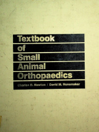 Textbook of Small Animal Orthopaedics