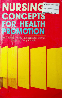 NURSING CONCEPTS FOR HEALTH PROMOTION