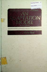 INTRODUCTION TO NURSING AN ADAPTATION MODEL Second Edition