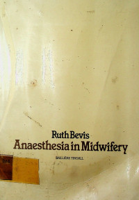 Anaesthesia in Midwifery