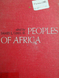 PEOPLES OF AFRICA