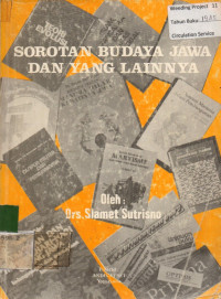 SOROTAN BUDAYA JAWA DAN YANG LAINNYA