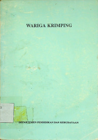 WARIGA KRIMPING