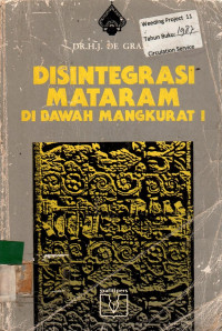 DISINTEGRASI MATARAM DIBAWAH MANGKURAT I