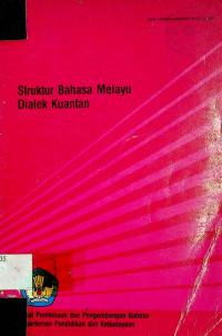 Struktur Bahasa Melayu Dialek Kuantan