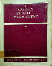 CASES IN STRATEGIC MANAGEMENT