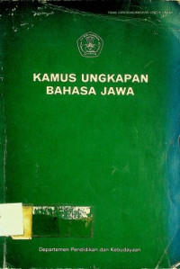 KAMUS UNGKAPAN BAHASA JAWA