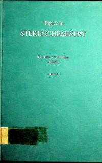 Topics in STEREOCHEMISTRY Volume 18