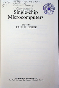 Single-chip Microcomputers