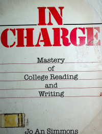 In Change; Mastery of College Reading and Writing