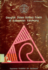 Geografi Dialek Bahasa Sunda di Kabupaten Karawang