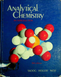 Analytical Chemistry: AN INTRODUCTION, Fifth Edition