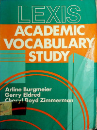 LEXIS: ACADEMIC VOCABULARY STUDY