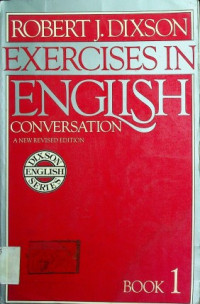 EXERCISES IN ENGLISH: CONVERSATION, BOOK 1