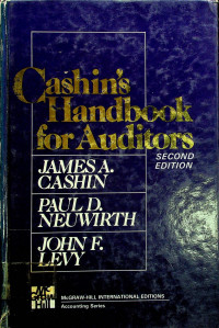 Cashin's Handbook for Auditor's SECOND EDITION