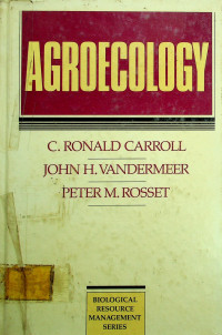 AGROECOLOGY