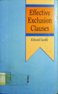 Effective Exclusion Clauses