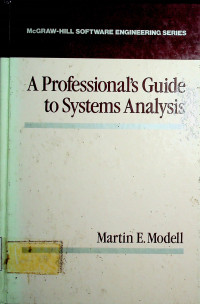 A Professional's Guide to Systems Analysis