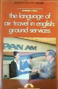 The Language of air travel in english: ground services