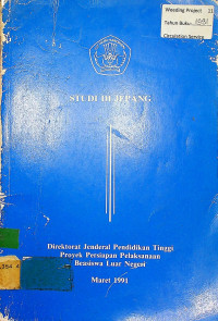 STUDI DI JEPANG