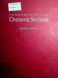 FUNDAMENTALS OF DATABASE SYSTEMS