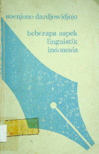 beberapa aspek linguistik indonesia