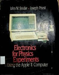 Electronics for Physics Experiments ; Using the Apple II Computer