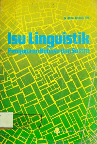 ISU LINGUISTIK, Pengajaran Bahasa dan Sastra
