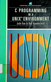 C PROGRAMMING IN A UNIX ENVIRONMENT