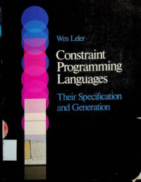 Constraint Programming Languages ; Their Specification and Generation