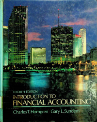 INTRODUCTION TO FINANCIAL ACCOUNTING FOURTH EDITION