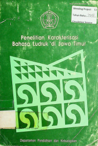 Penelitian Karakterisasi Bahasa Ludruk di Jawa Timur